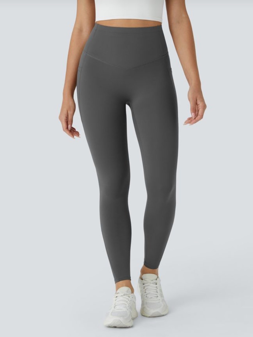 Halara High-Waist Butt Lifting Leggings - Volcanic Ash